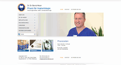 Desktop Screenshot of implantat-offenburg.de